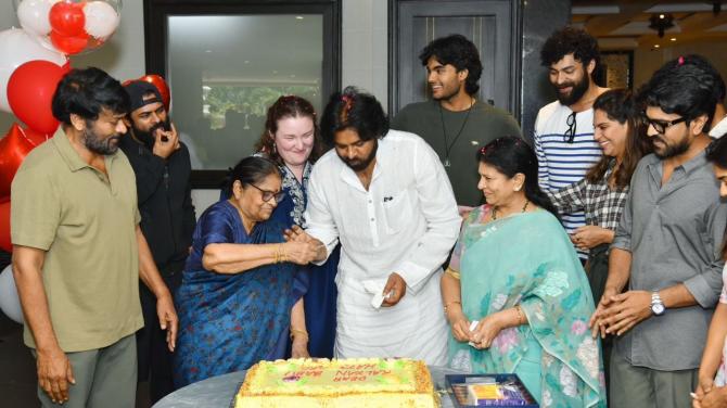 Konidela Family Celebrates Pawan Kalyan`s Historic Election Victory